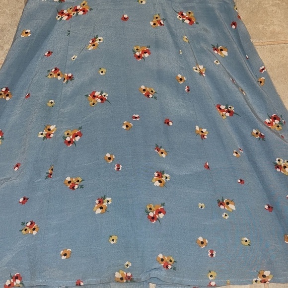 ASTR the label Gorgeous size small Planet Blue dress mini a-line slight flare - Picture 8 of 12